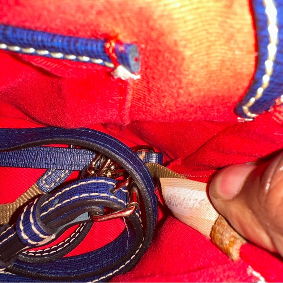 Dooney and Bourke Watercolor Bitsy Bag - Picture 9 of 12